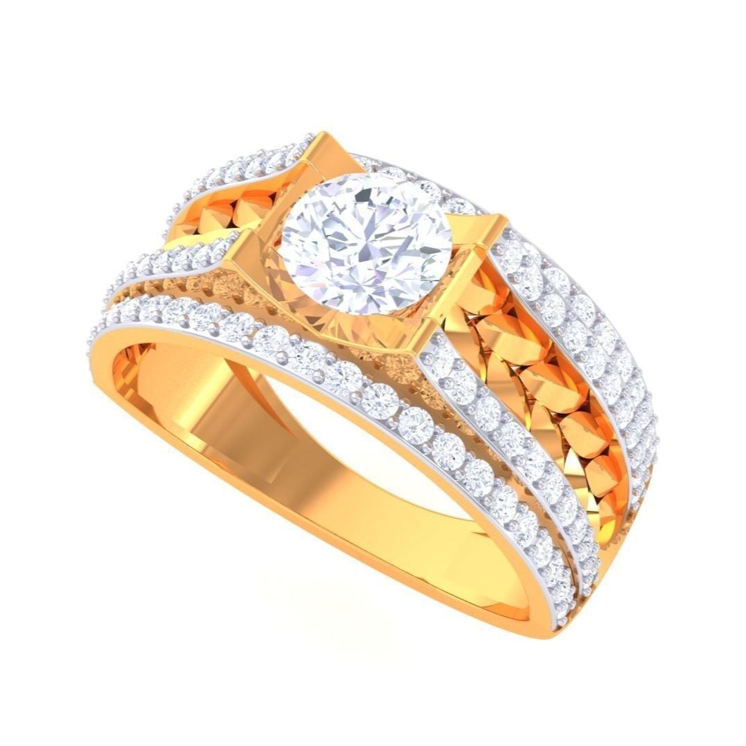 Horace Diamond Mens Ring