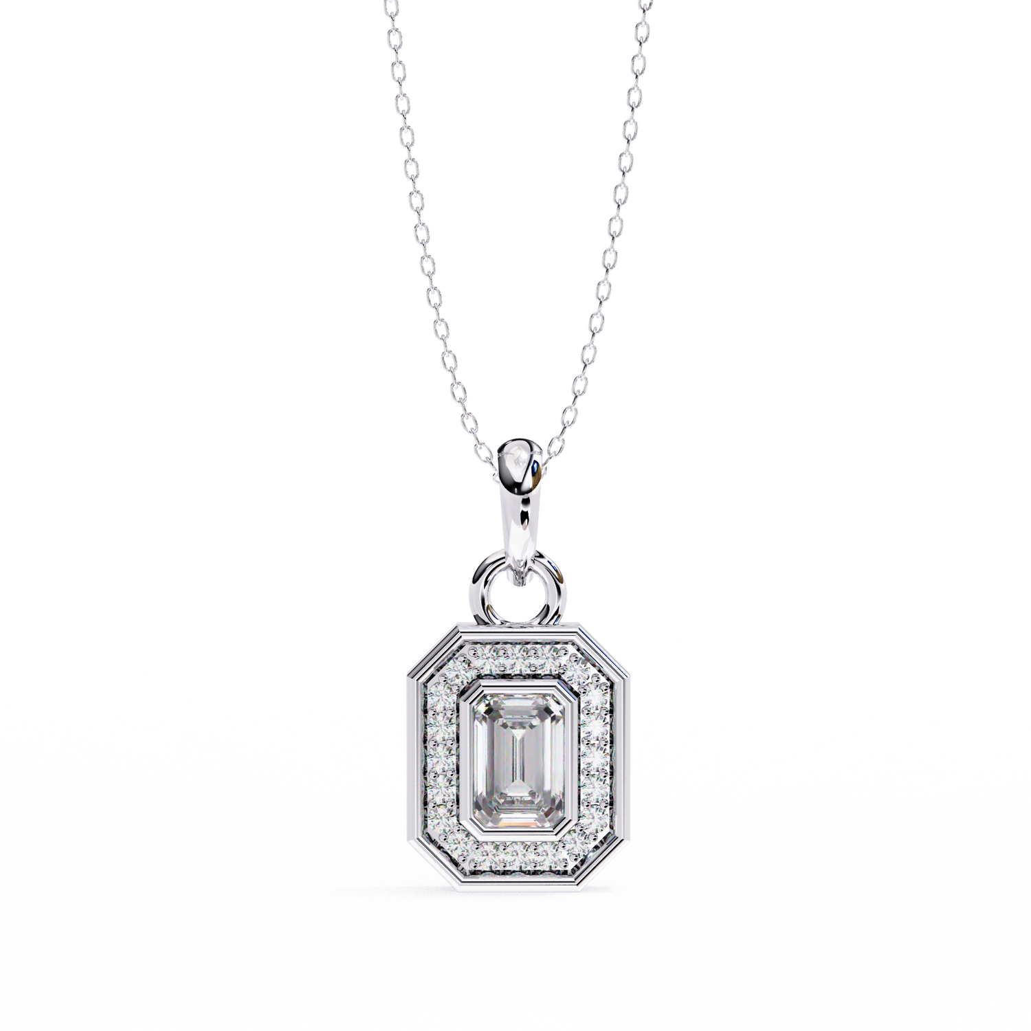 Elara Diamond Pendant