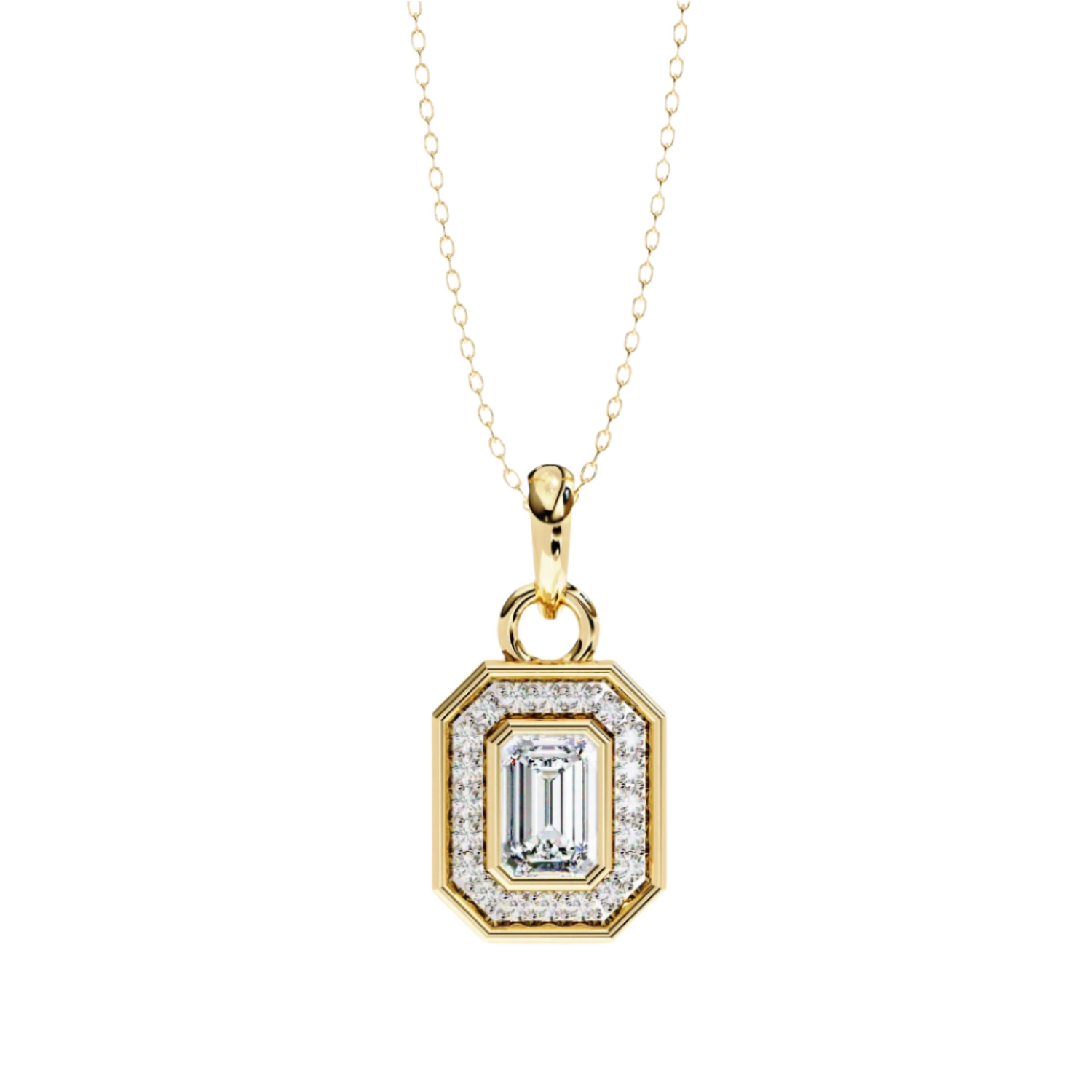 Elara Diamond Pendant