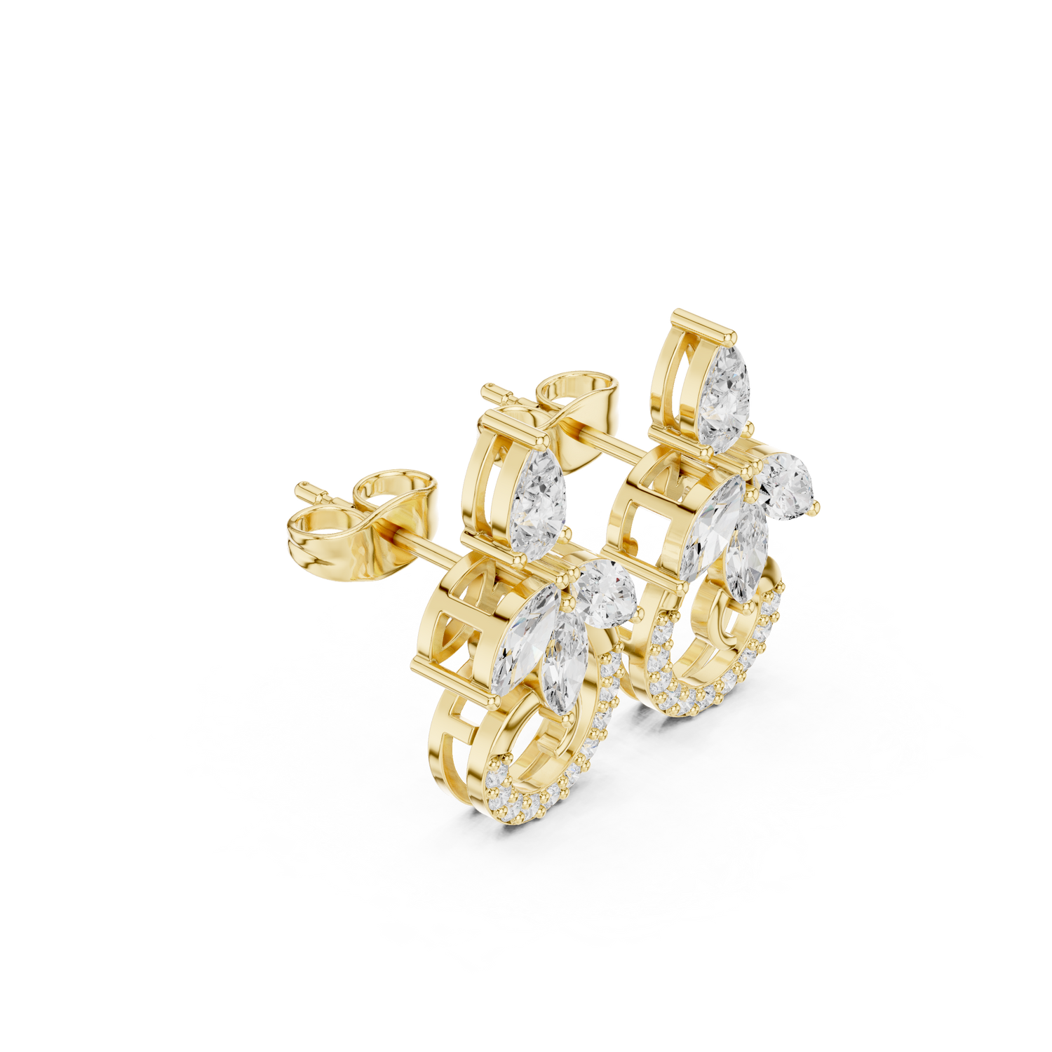 Aliya Diamond Earring