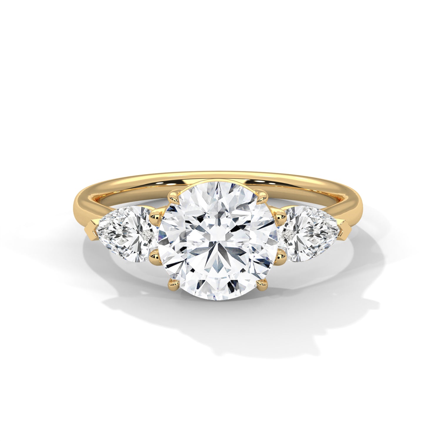 Calliope Three Stone Ring