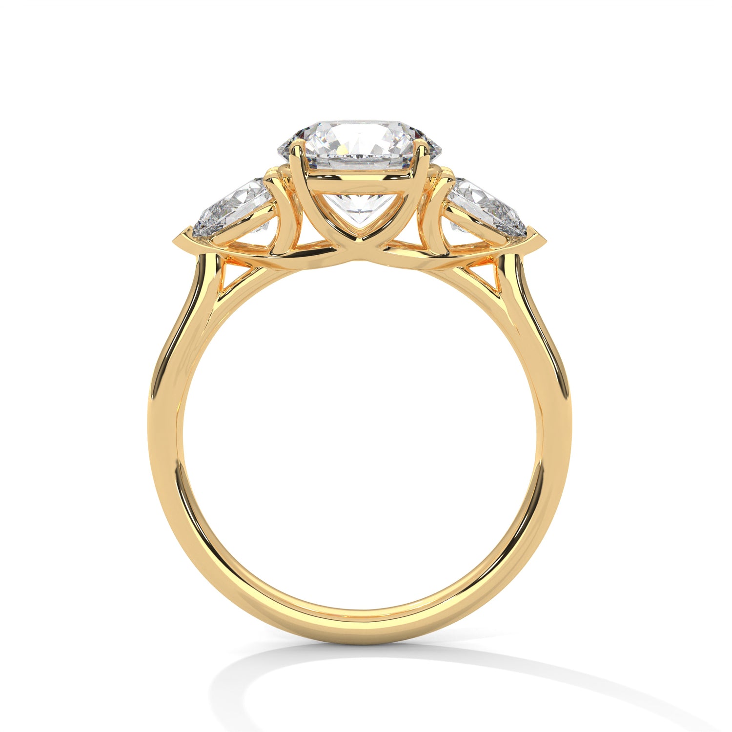Calliope Three Stone Ring