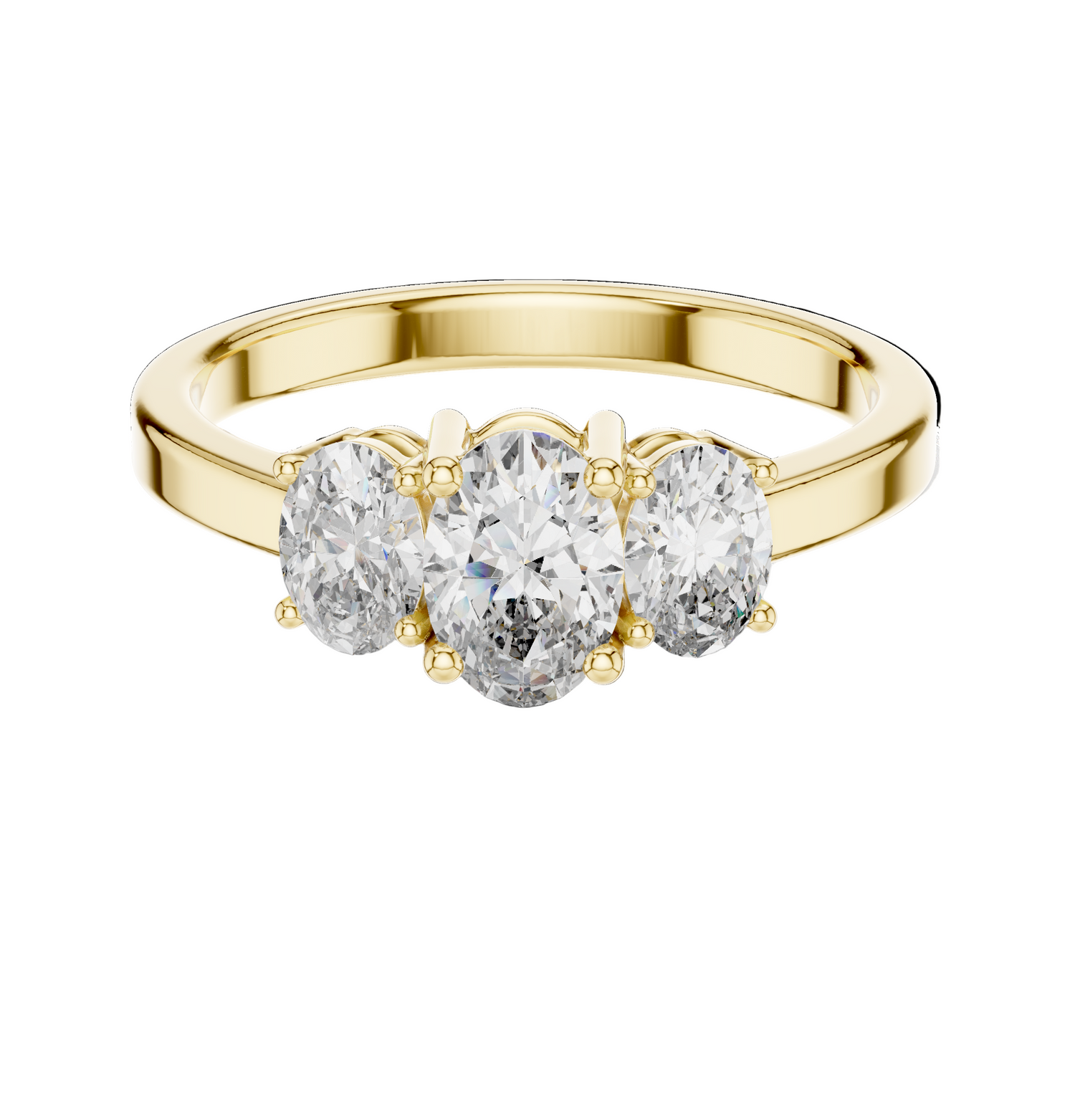 Addilynn Three Stone Ring