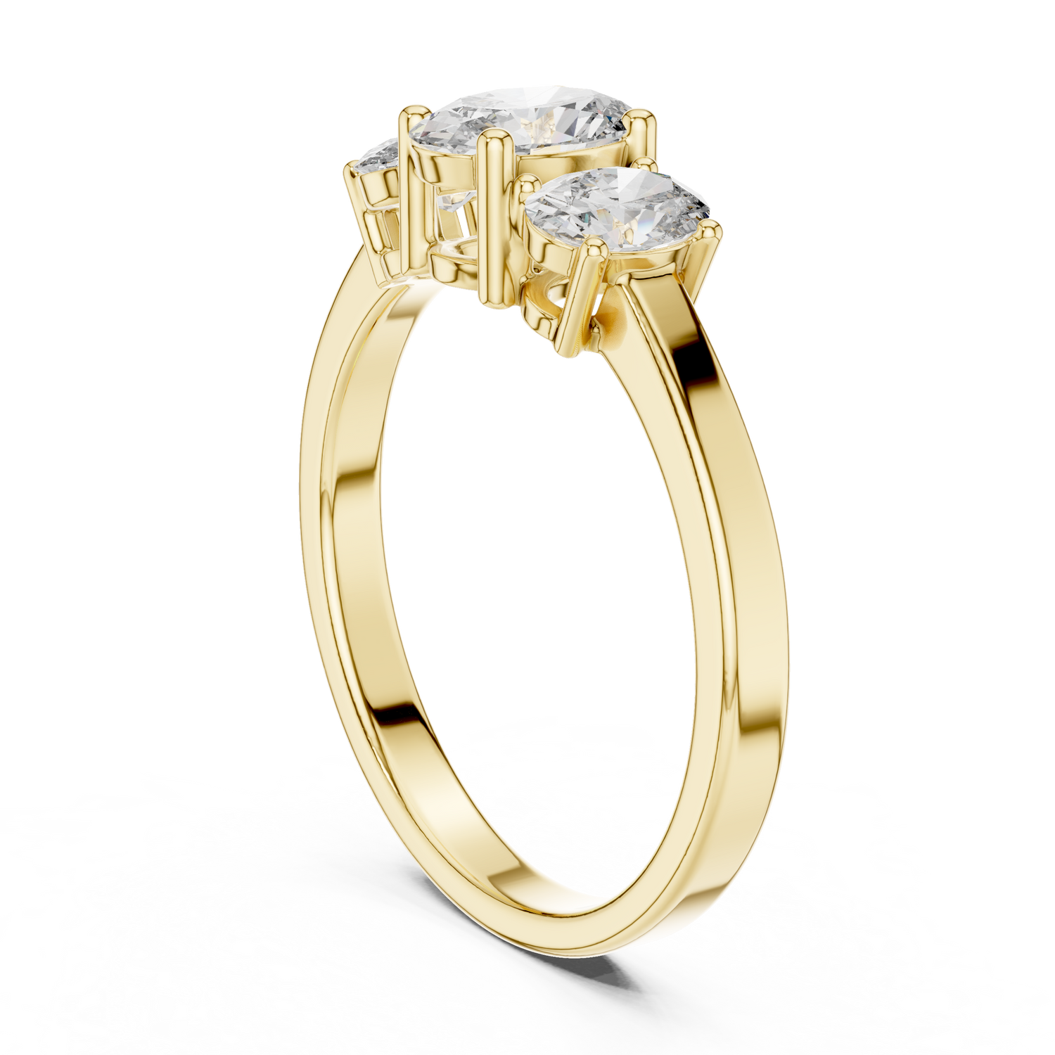 Addilynn Three Stone Ring