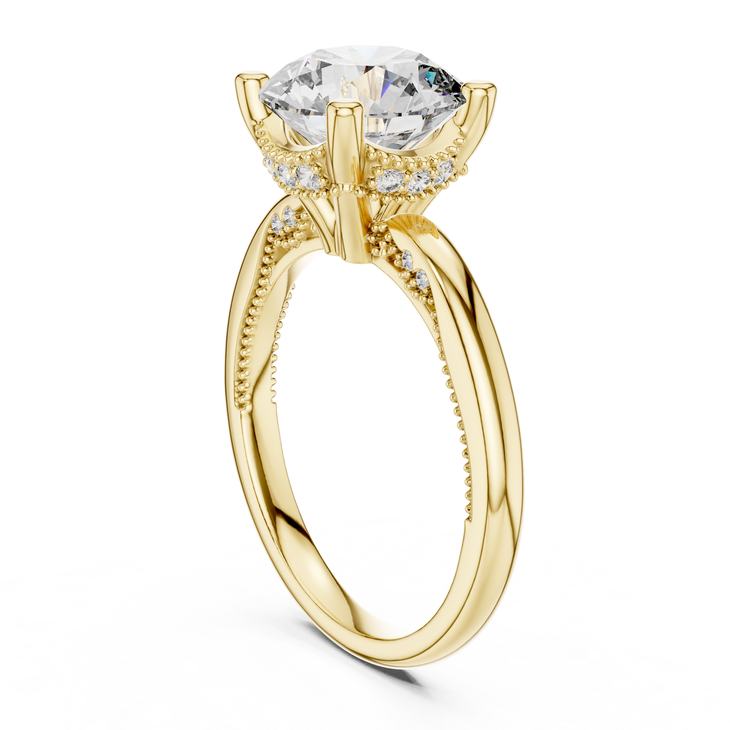 Edith Solitaire Ring