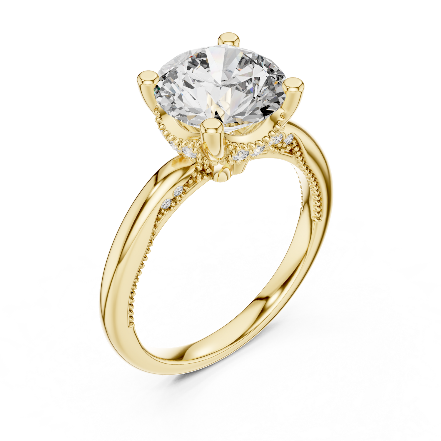 Edith Solitaire Ring
