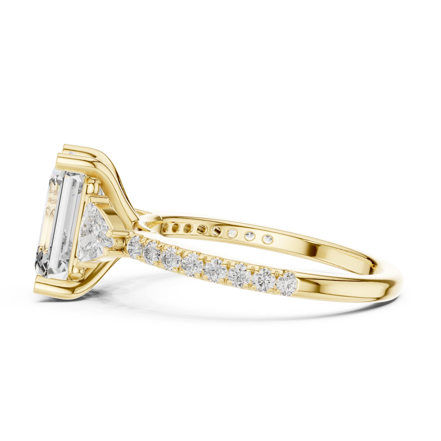 Rayna Three Stone Ring