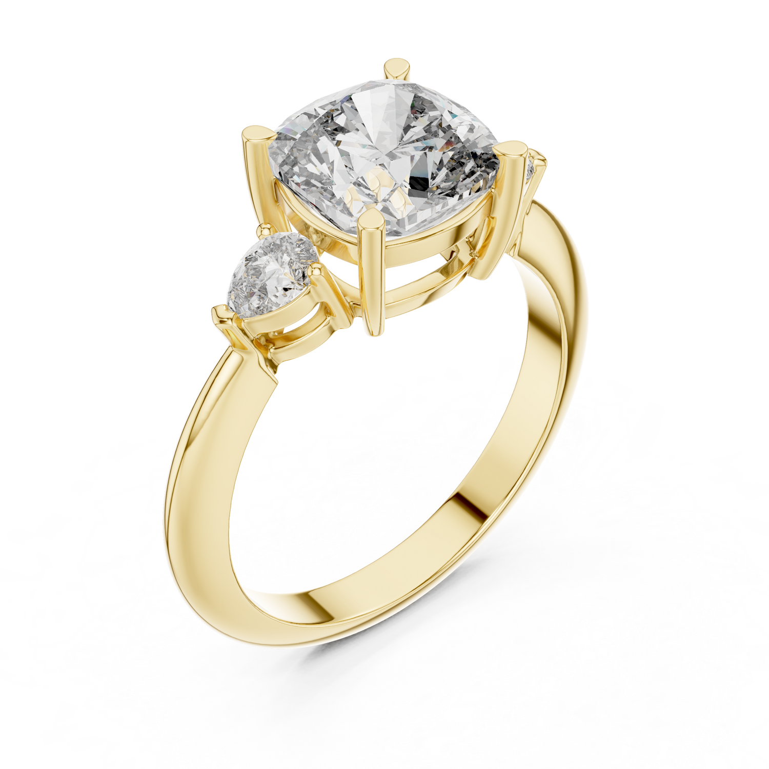 Nalani Three Stone Ring