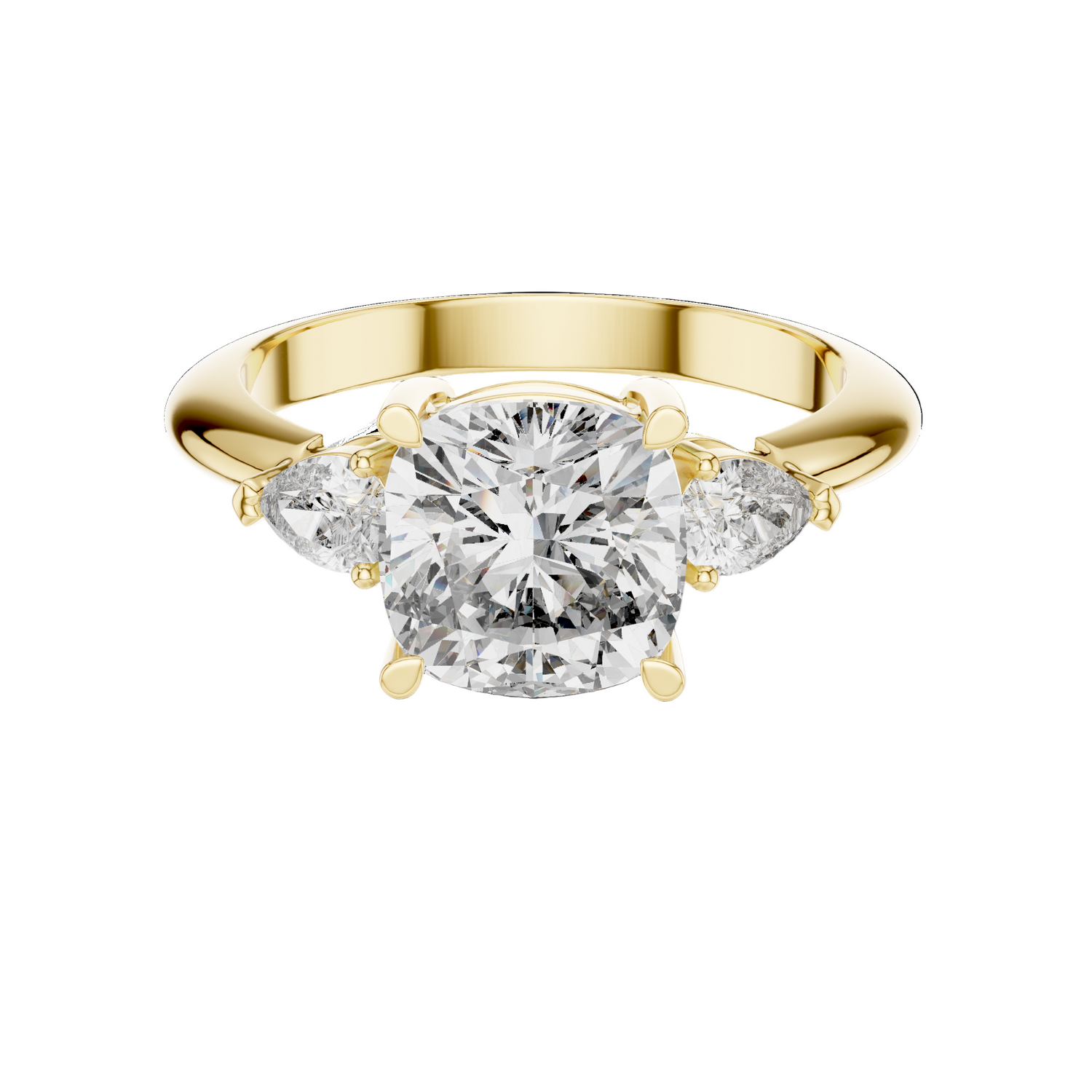 Armani Three Stone Ring