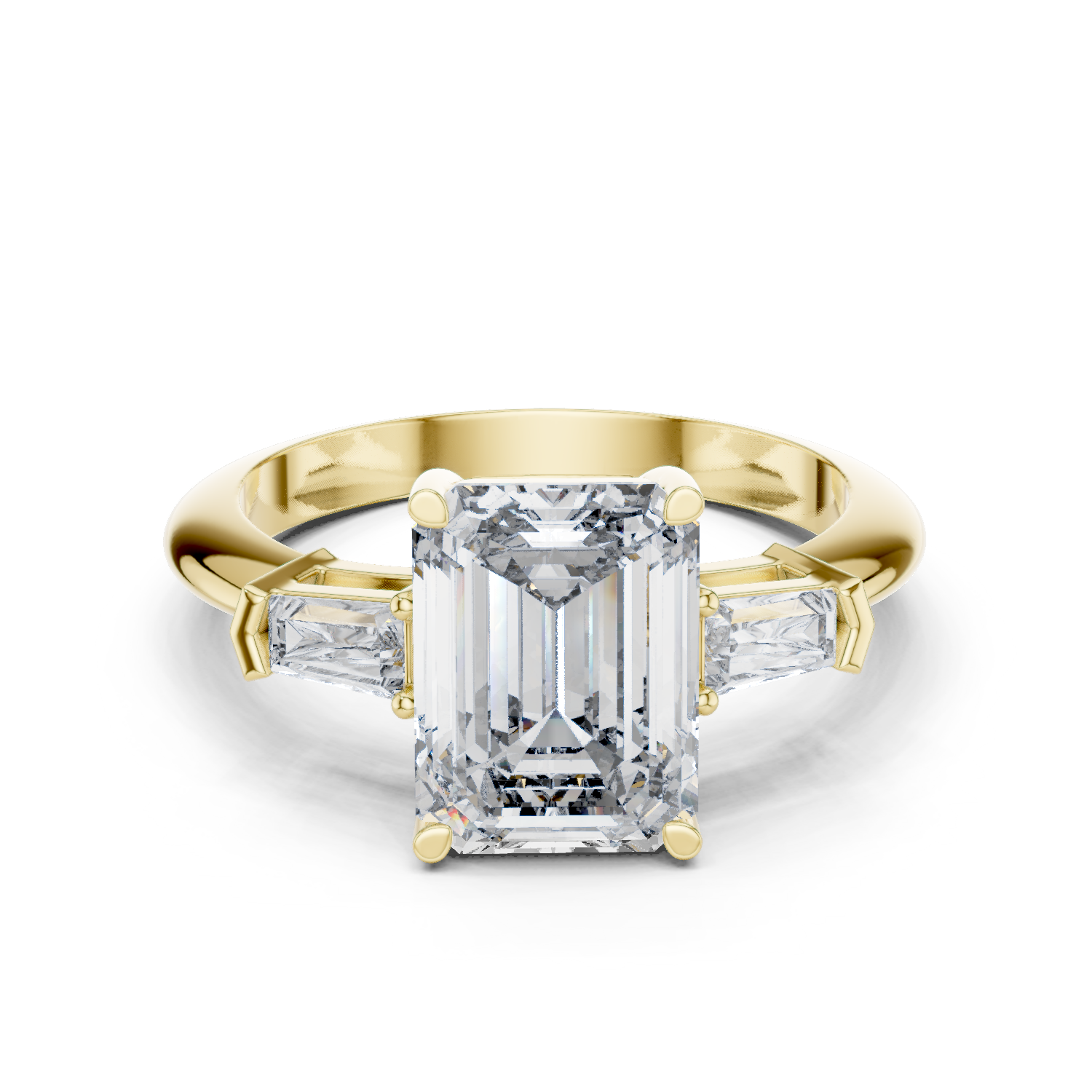 Nalani Three Stone Ring