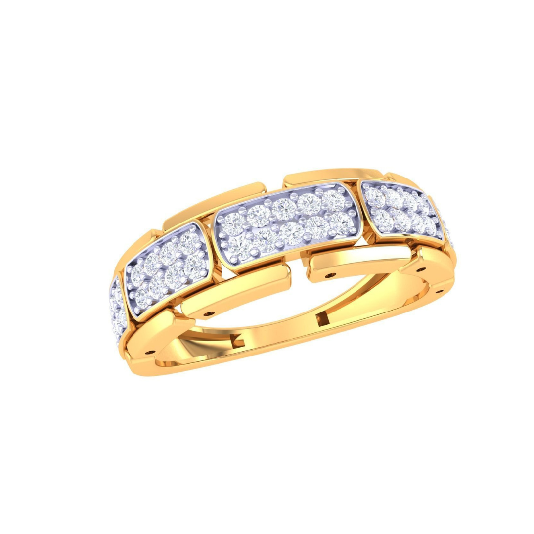 Roland Diamond Mens Ring