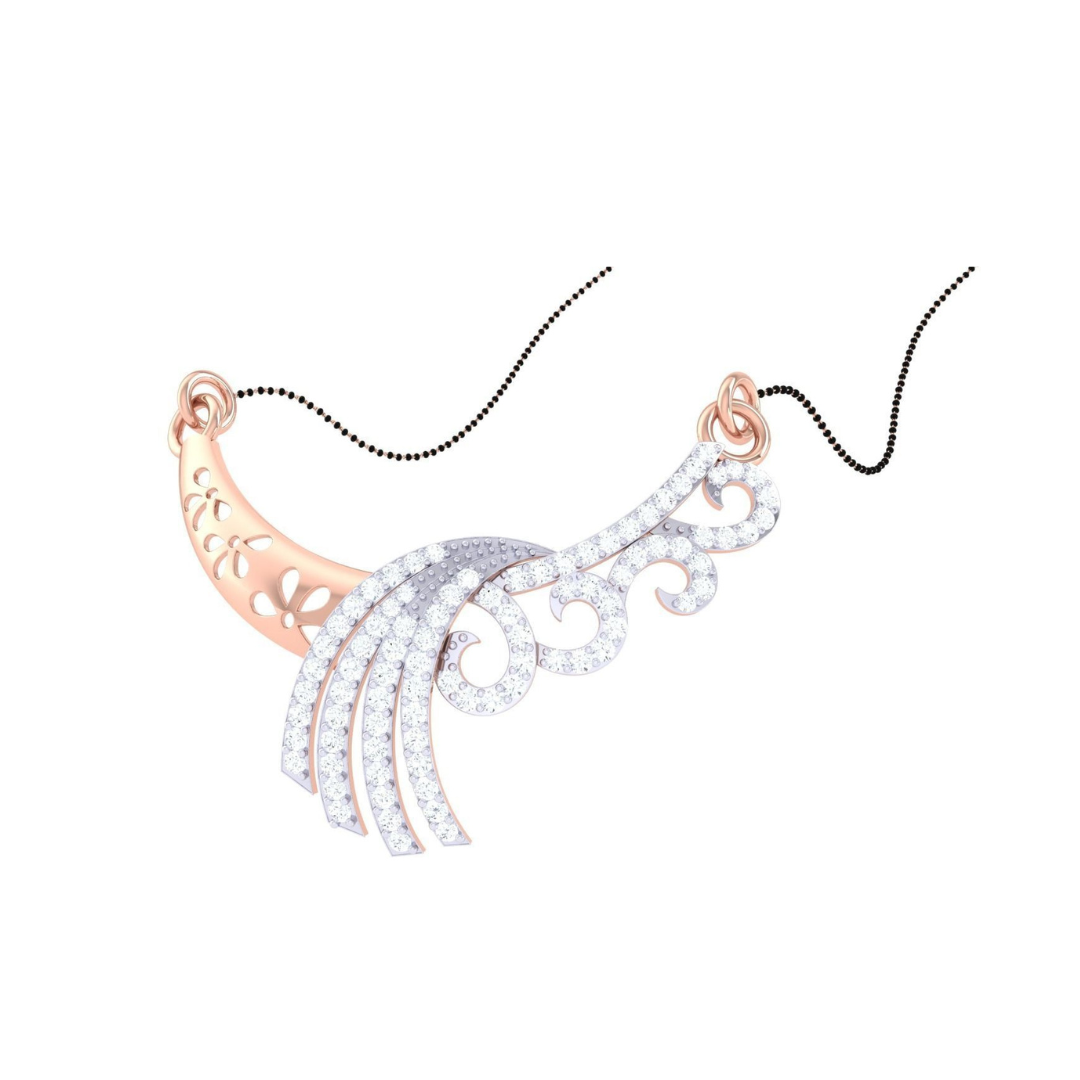 Mireille Diamond Mangalsutra