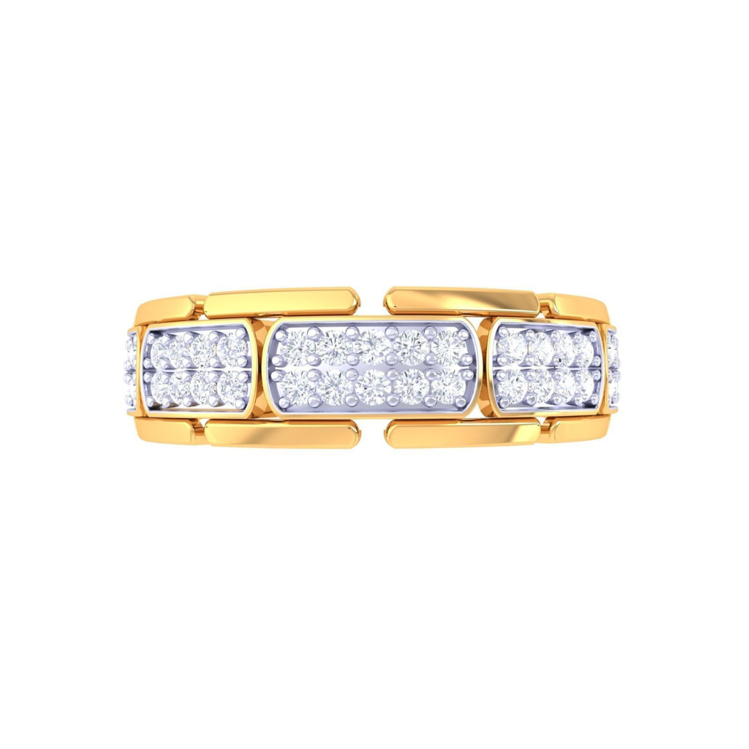 Roland Diamond Mens Ring