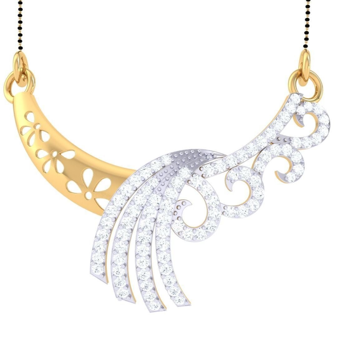 Mireille Diamond Mangalsutra