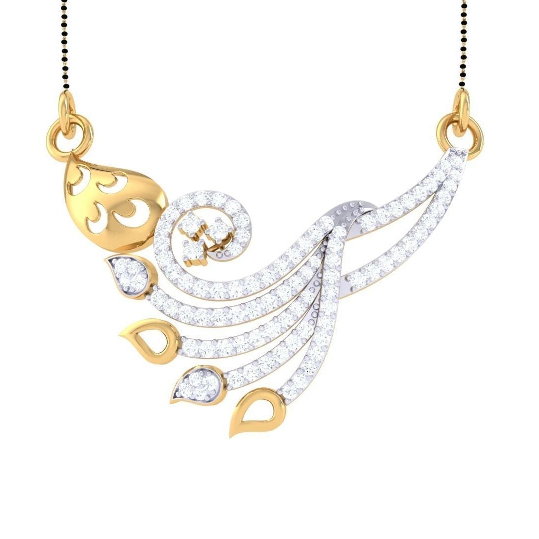 Iris Diamond Mangalsutra