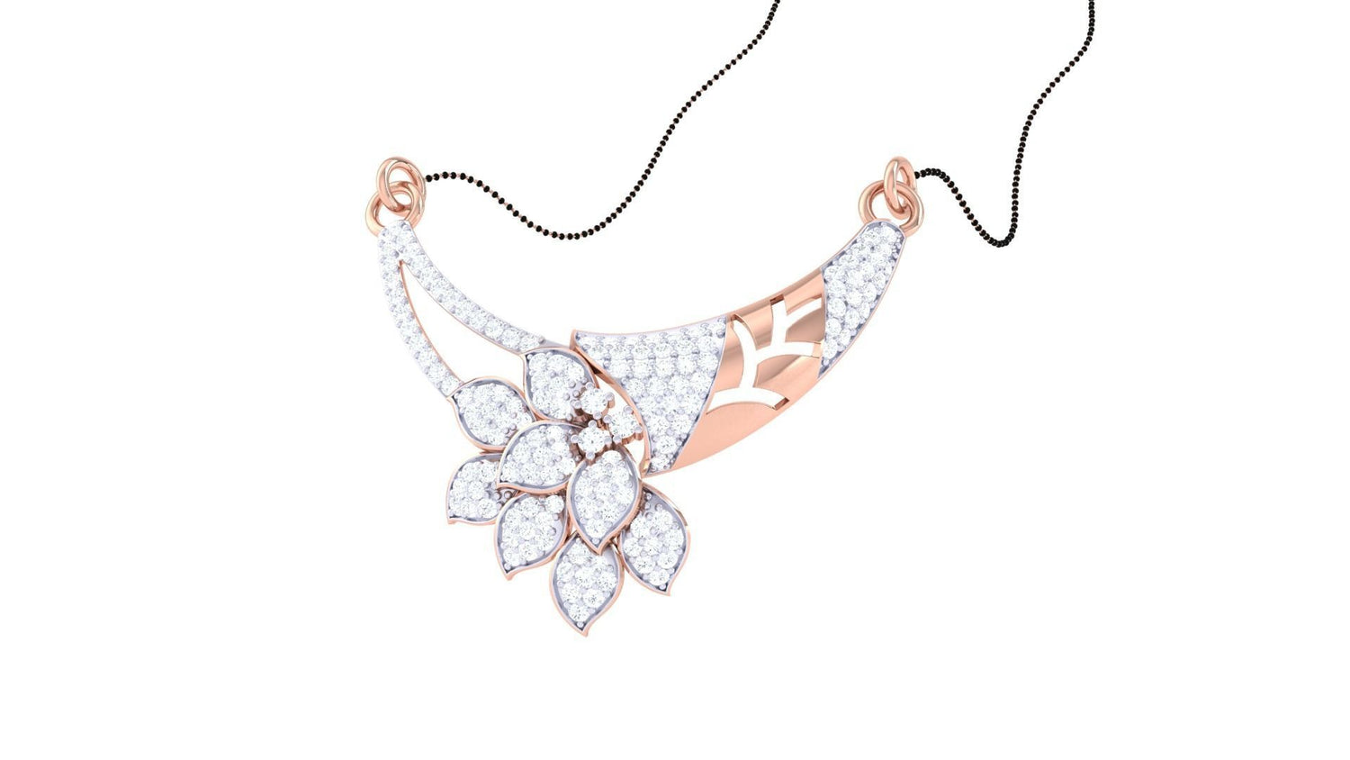 Zavian Diamond Mangalsutra