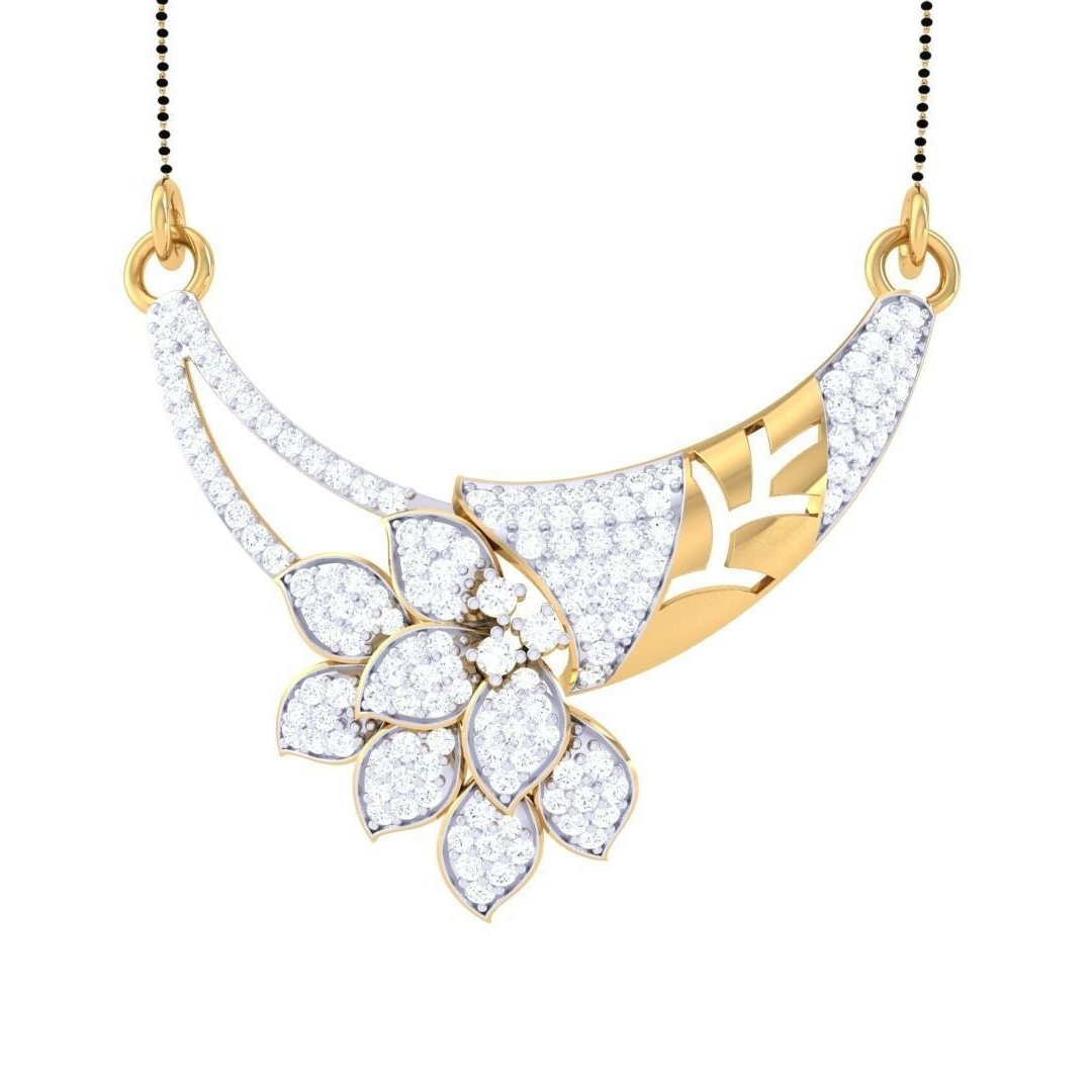 Zavian Diamond Mangalsutra