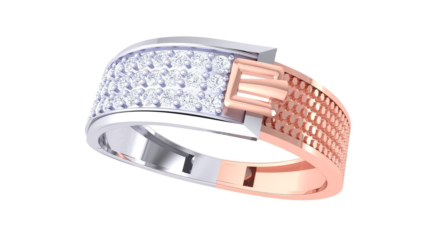 Ignatius Diamond Mens Ring