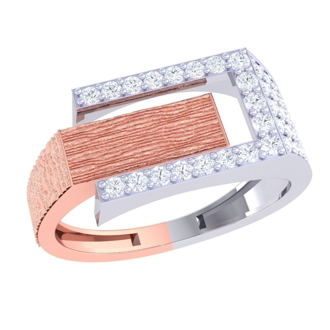 Hugo Diamond Mens Ring
