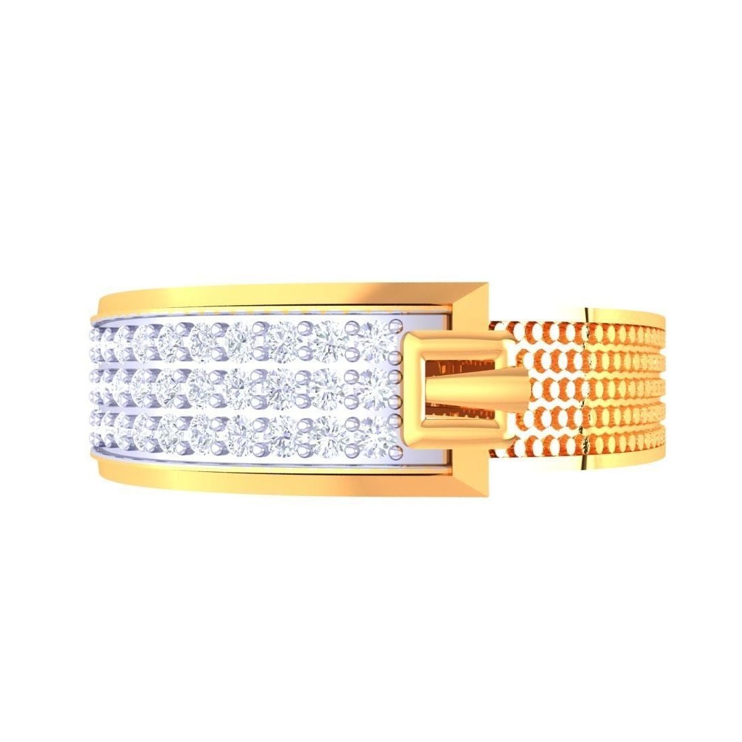 Ignatius Diamond Mens Ring