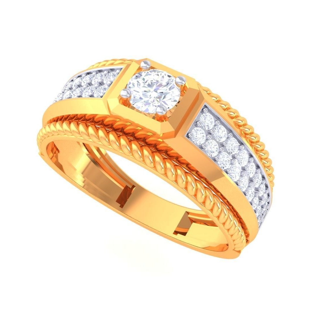 Ian Diamond Mens Ring