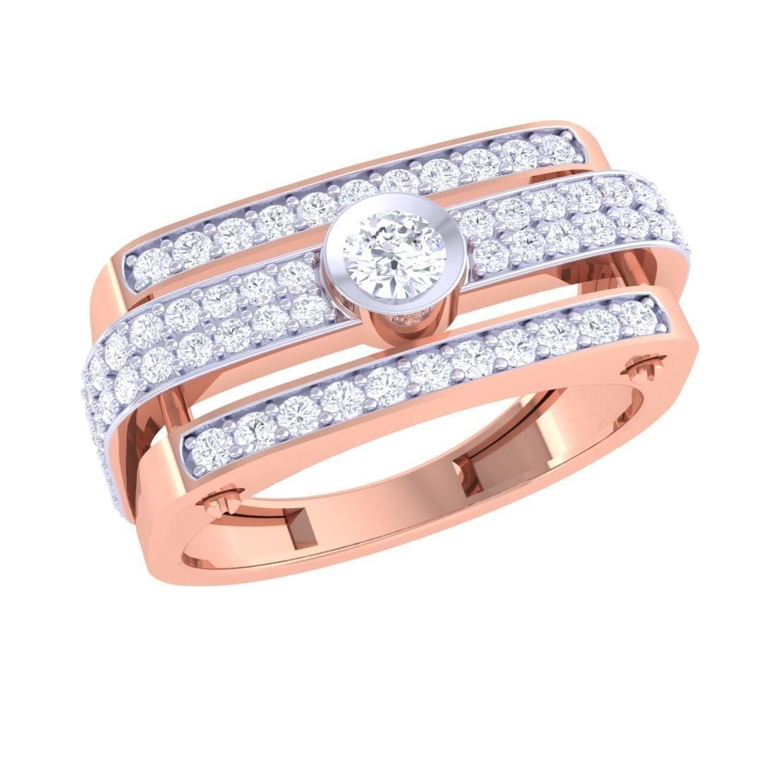 Gustav Diamond Mens Ring