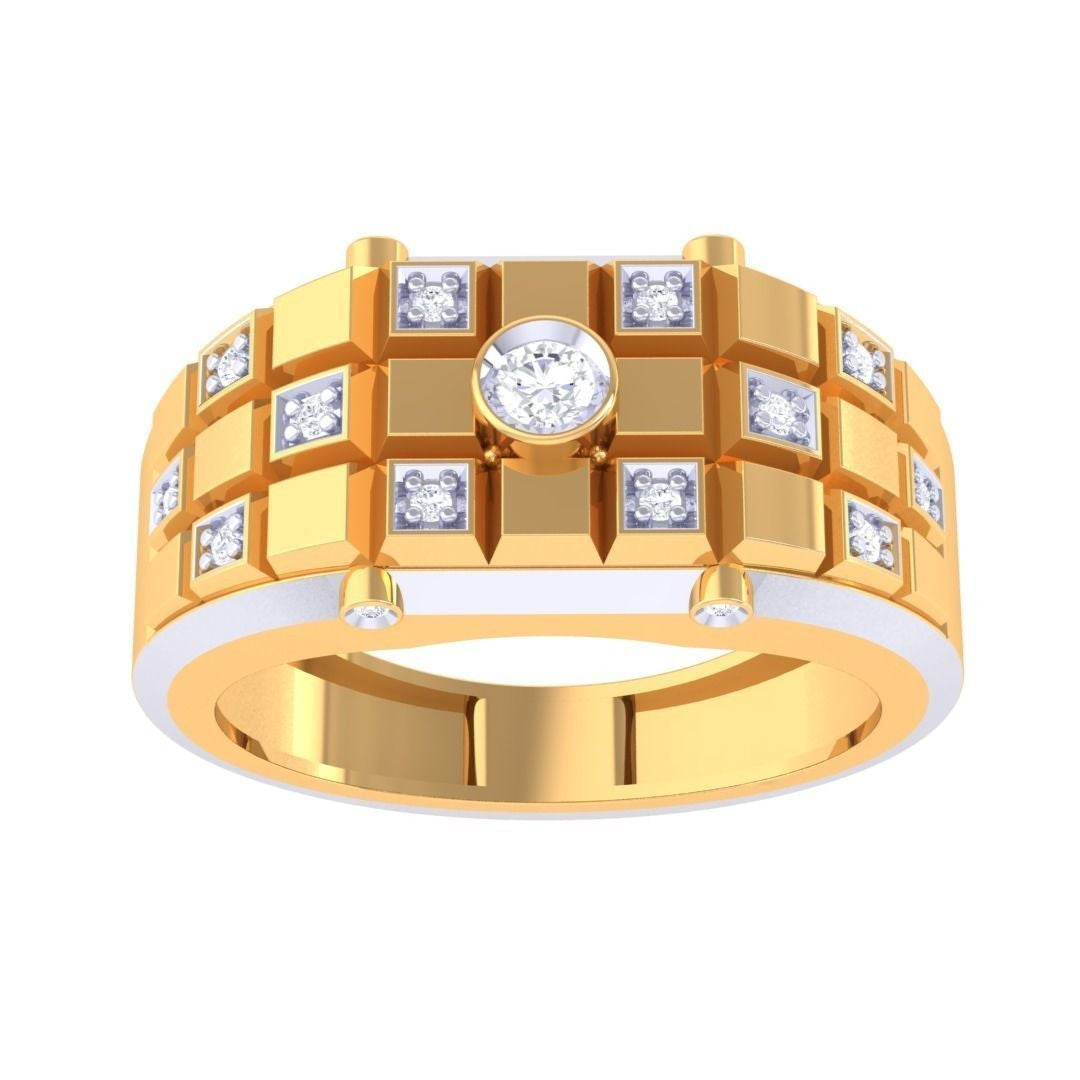 Percival Diamond Mens Ring