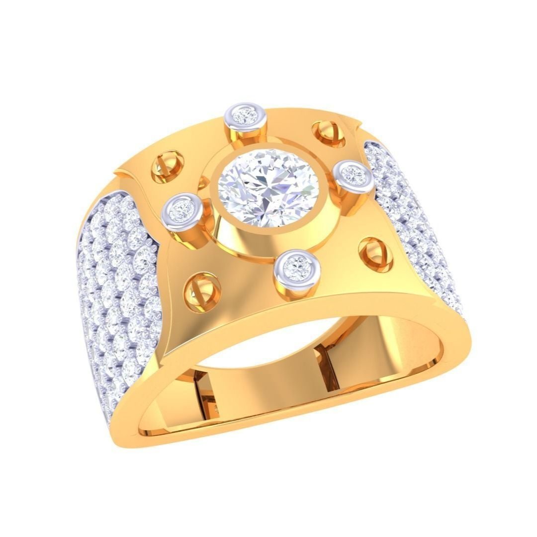 Griffin Diamond Mens Ring