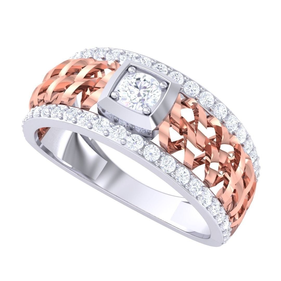 Hugo Diamond Mens Ring