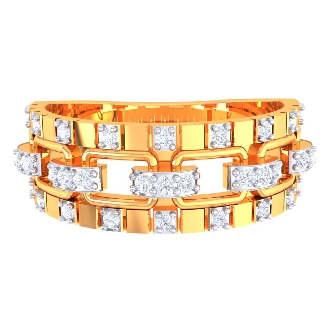 Rufus Diamond Mens Ring