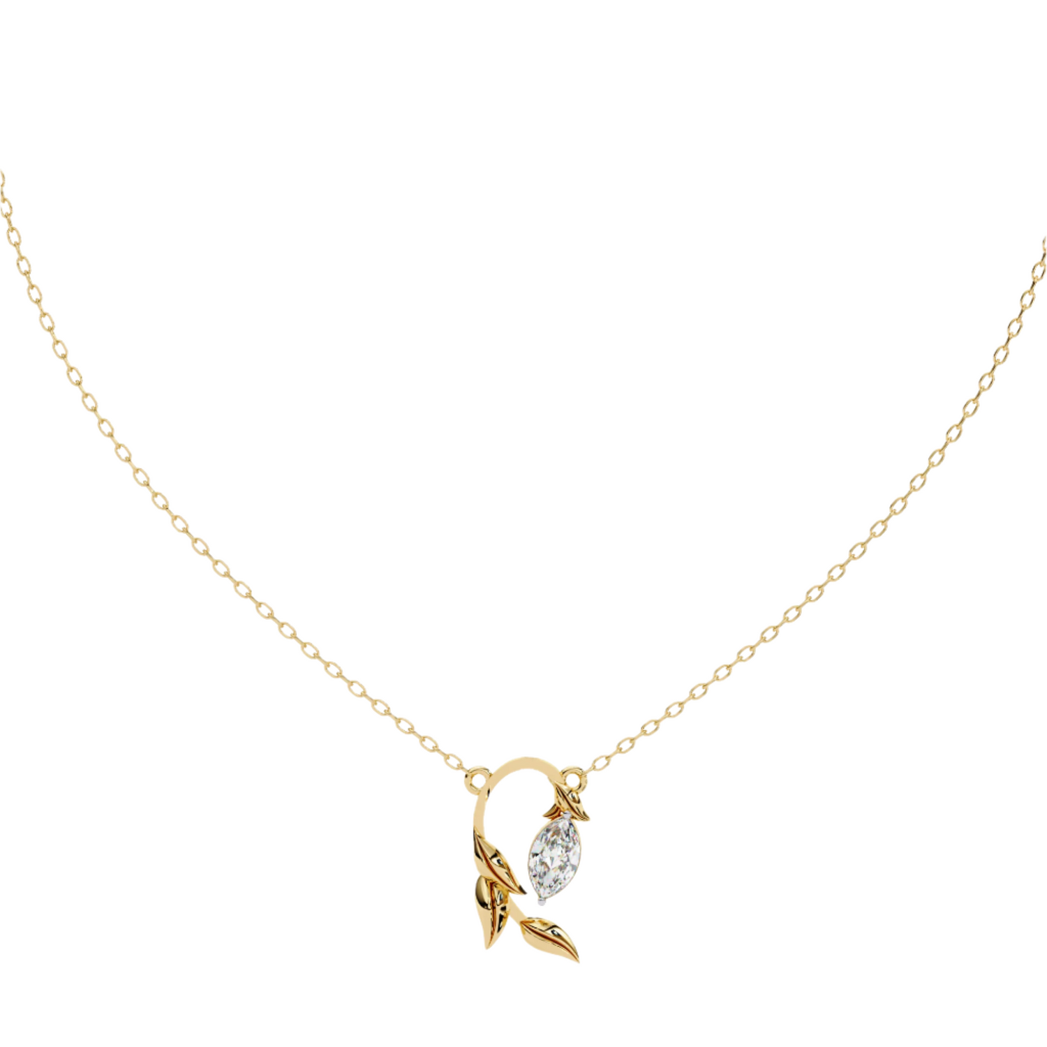 Katniss Diamond Pendant