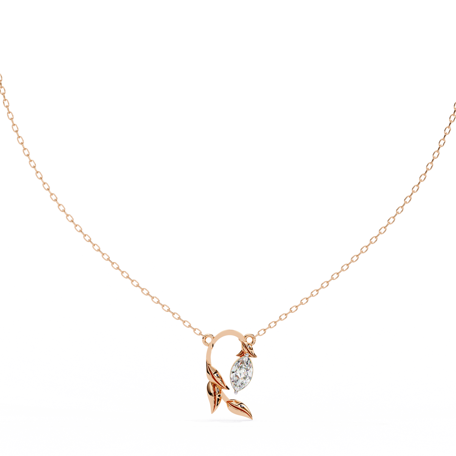 Katniss Diamond Pendant