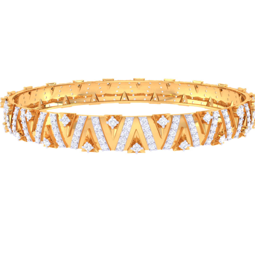 Ezra Diamond Bangles