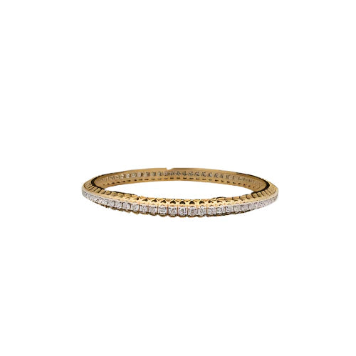 Estella Single Solitaire Bangle