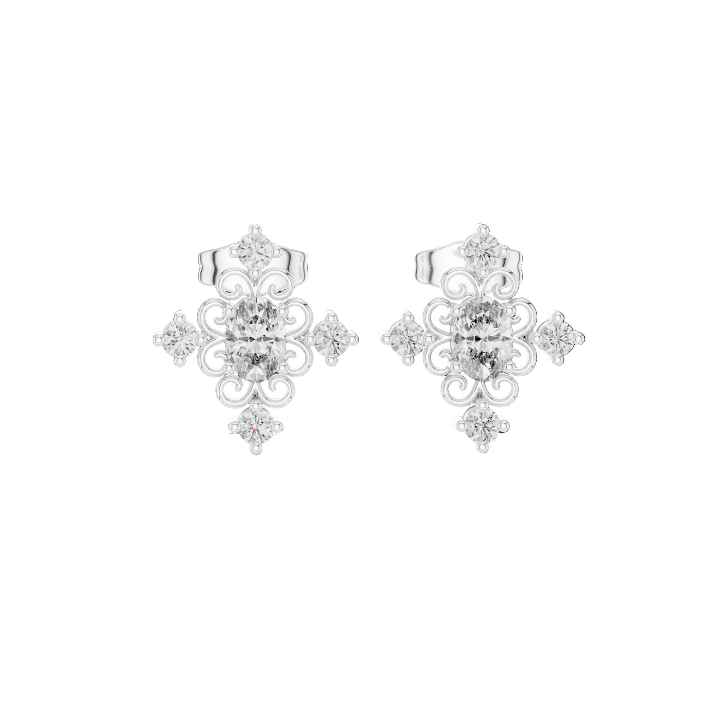 Emmaline Diamond Earring
