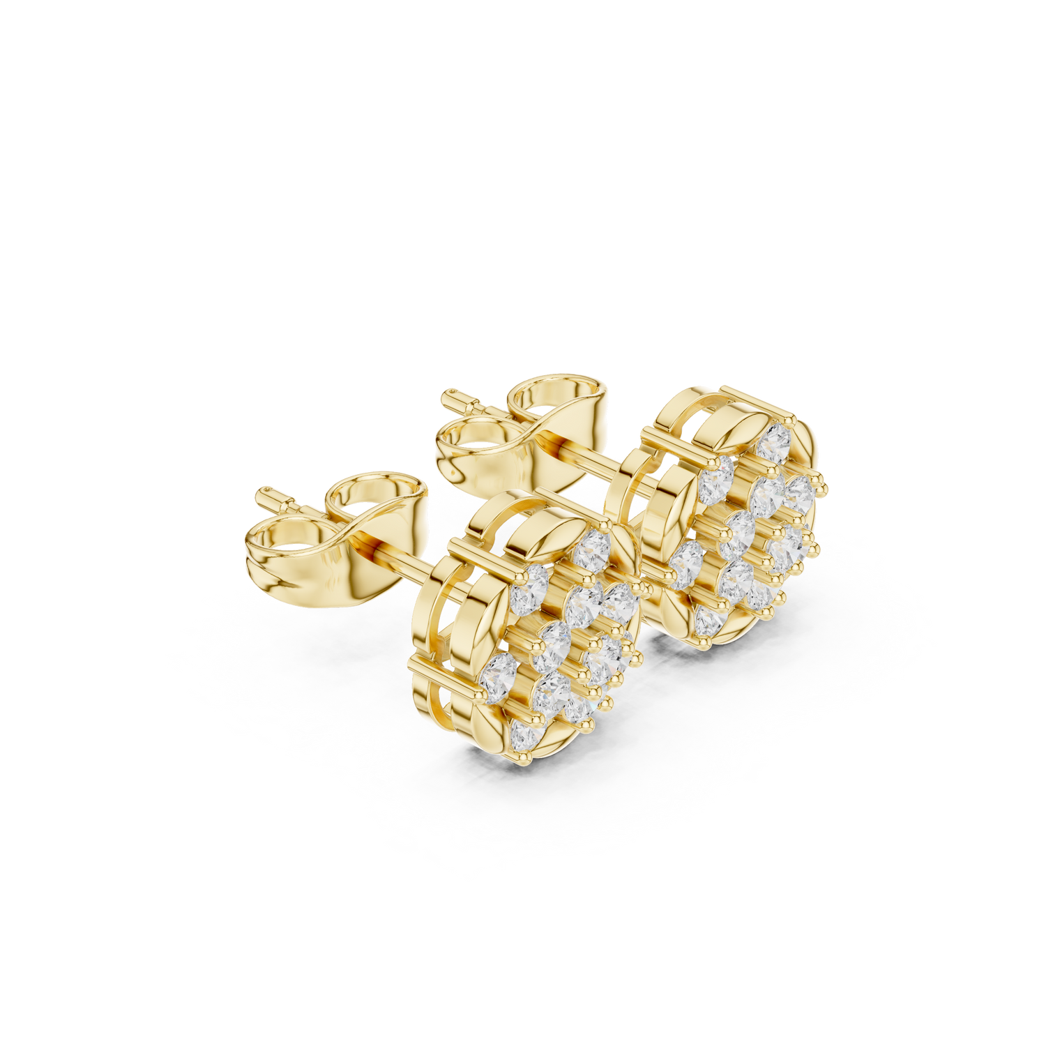 August Diamond Earring