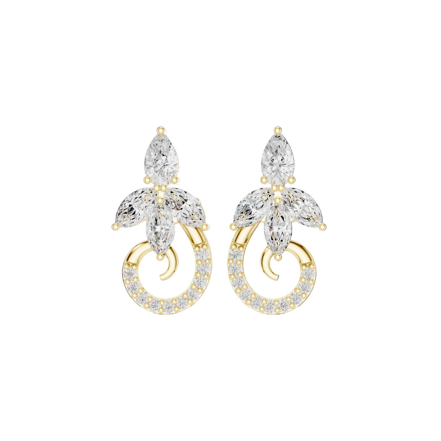 Aliya Diamond Earring