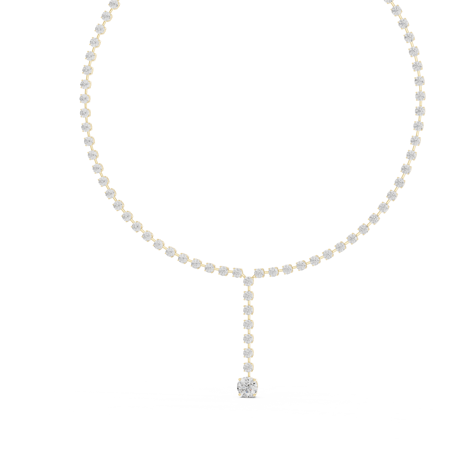 Crystal Diamond Necklace