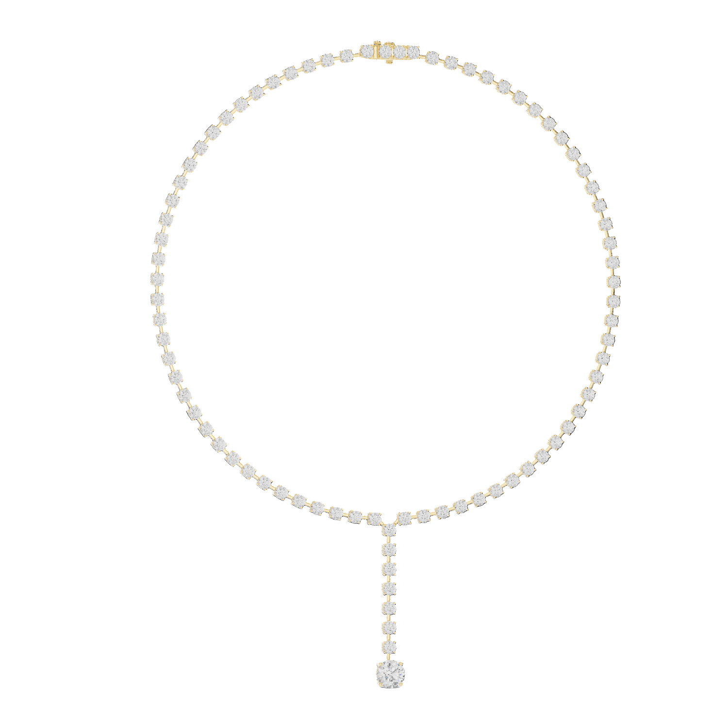 Crystal Diamond Necklace
