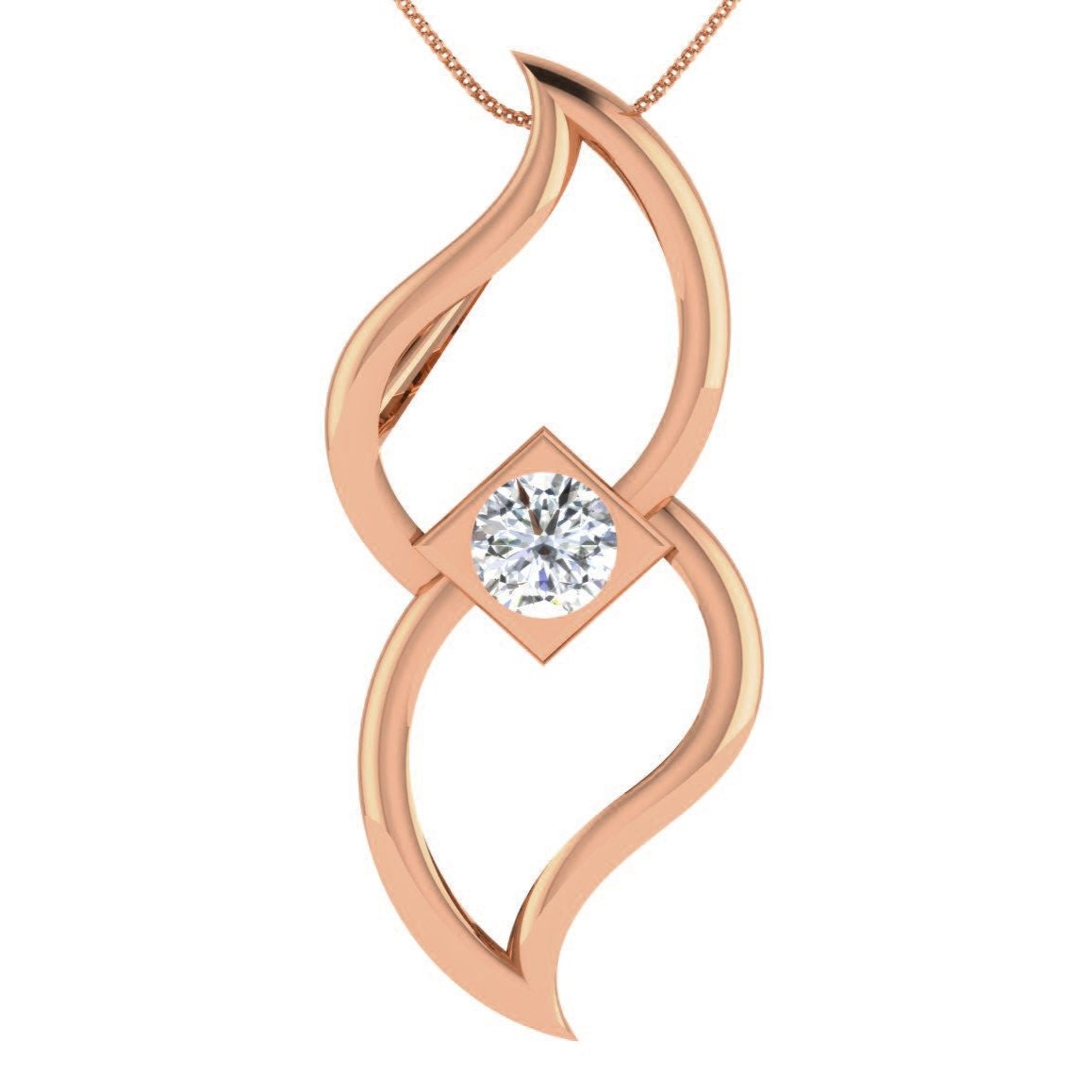 Lucy Diamond Pendant