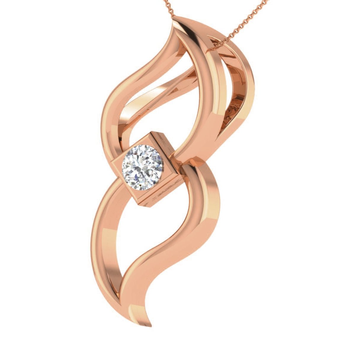 Lucy Diamond Pendant