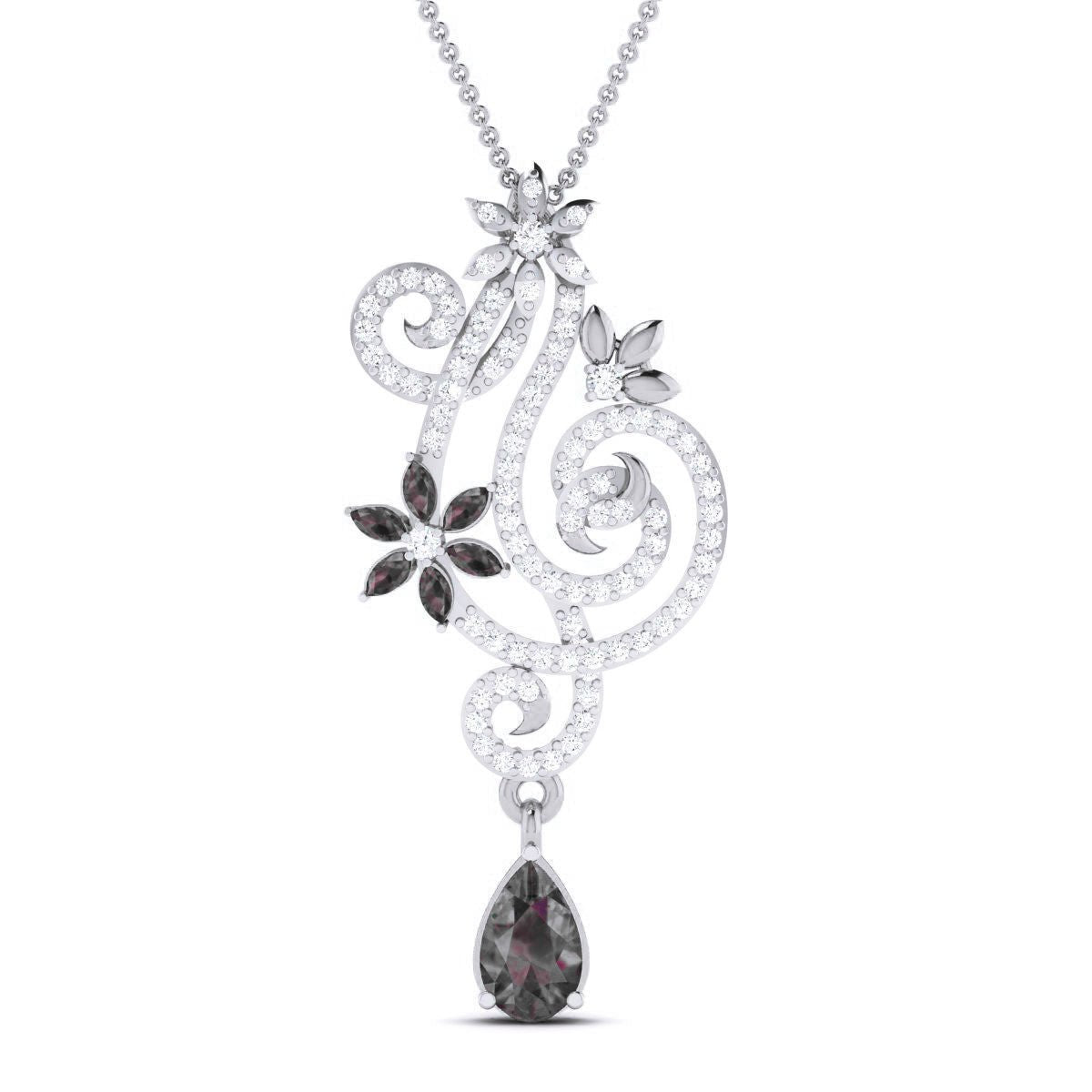 Aurora Diamond Pendant