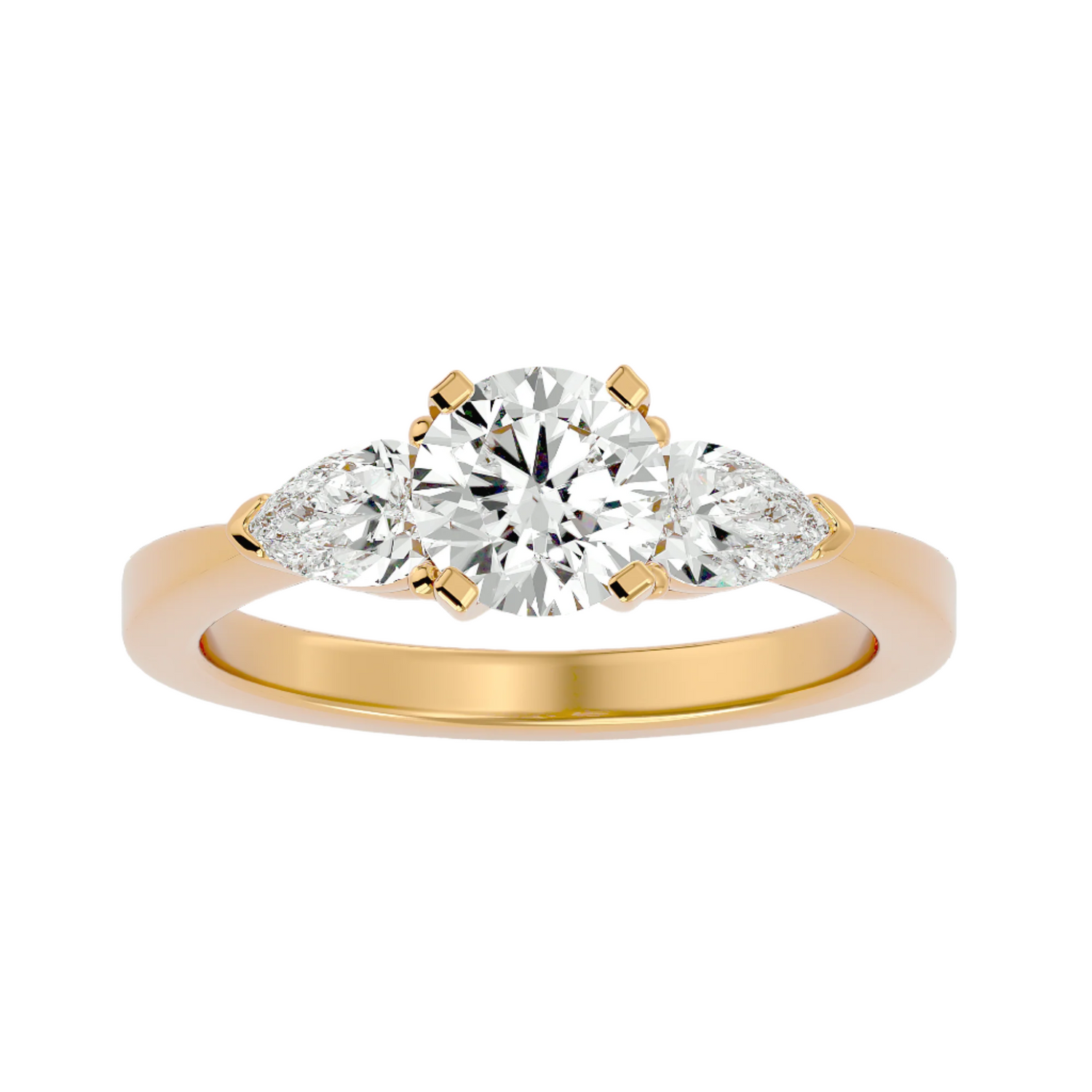 Aspen Diamond Three Stone Ring