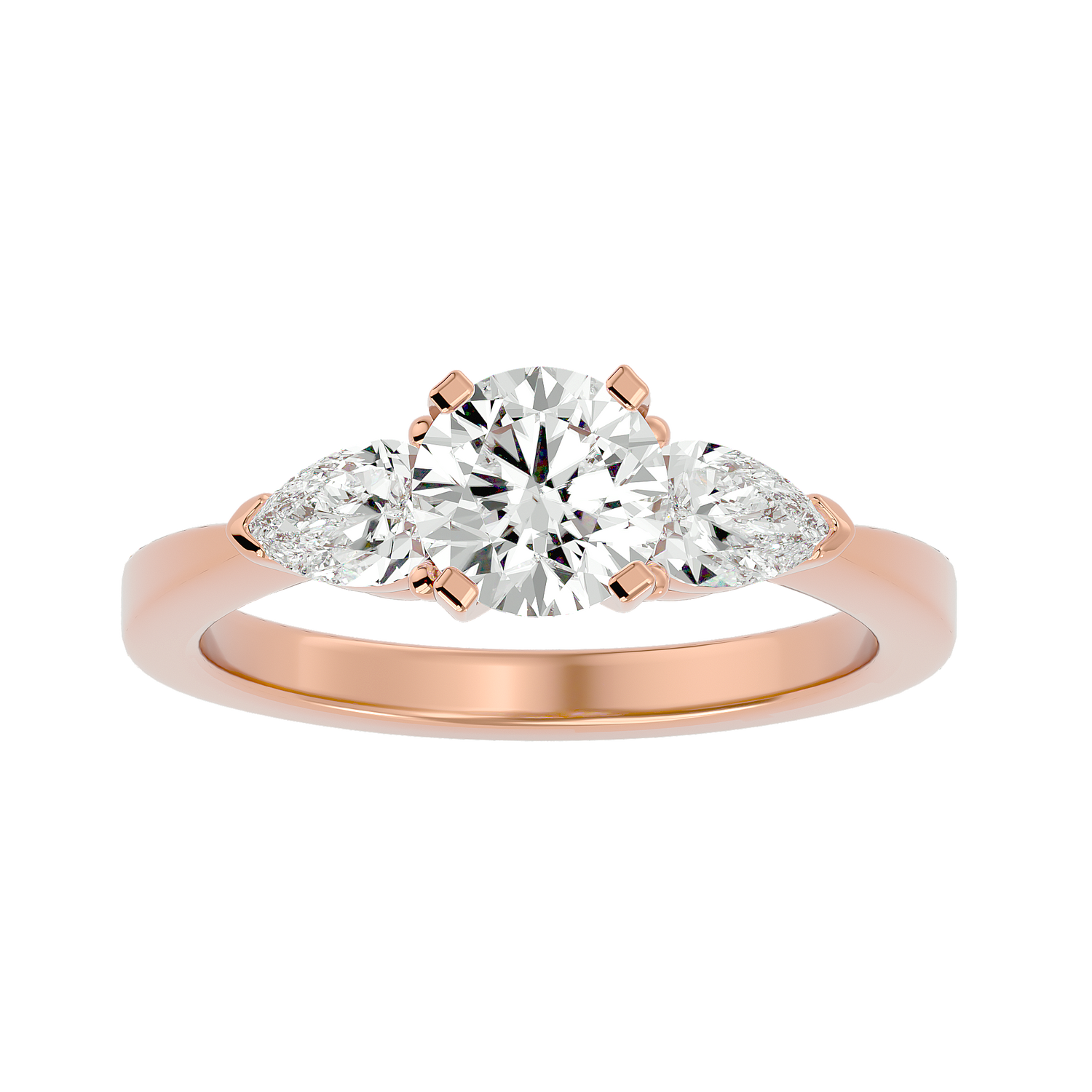 Aspen Diamond Three Stone Ring