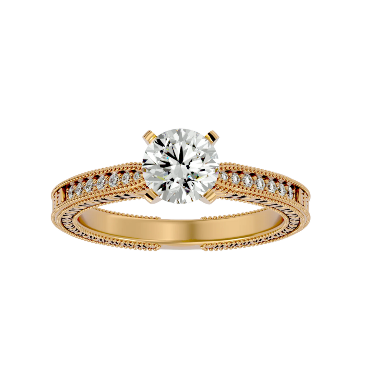 Alessandra Diamond Solitaire Ring