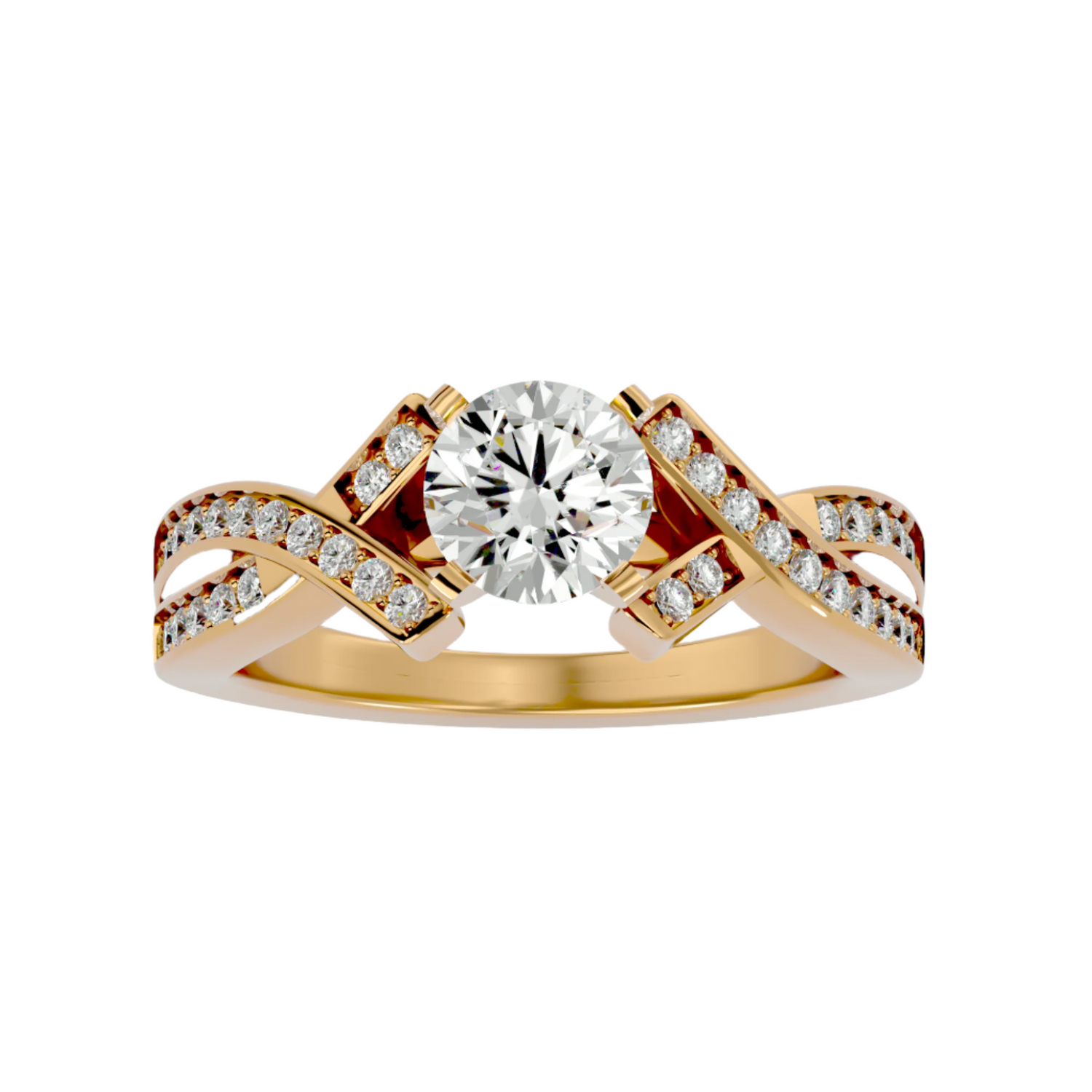 Evie Diamond Solitaire Ring