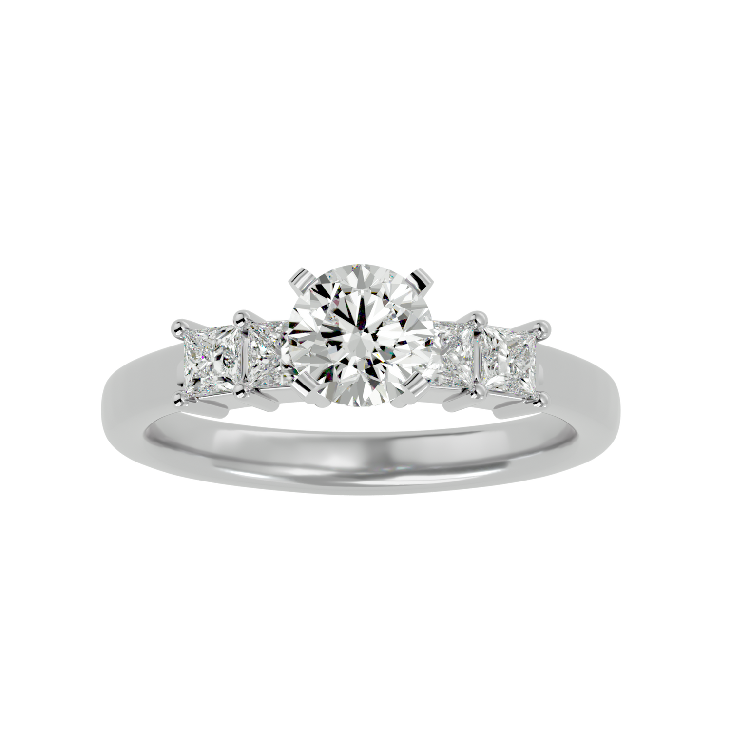 Adelynn Diamond Solitaire Ring