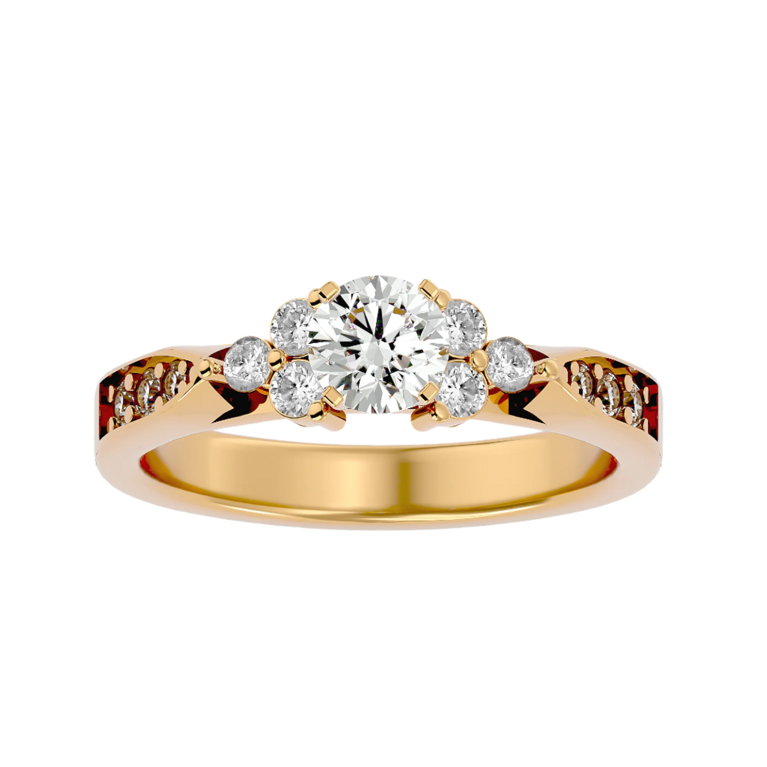 Nina Diamond Solitaire Ring