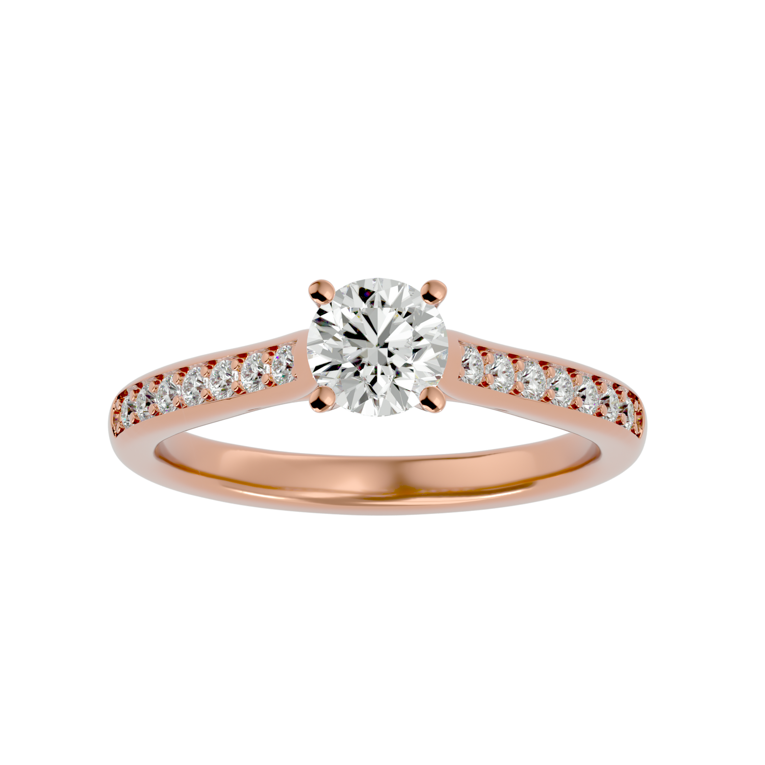 Amira Diamond Solitaire Ring