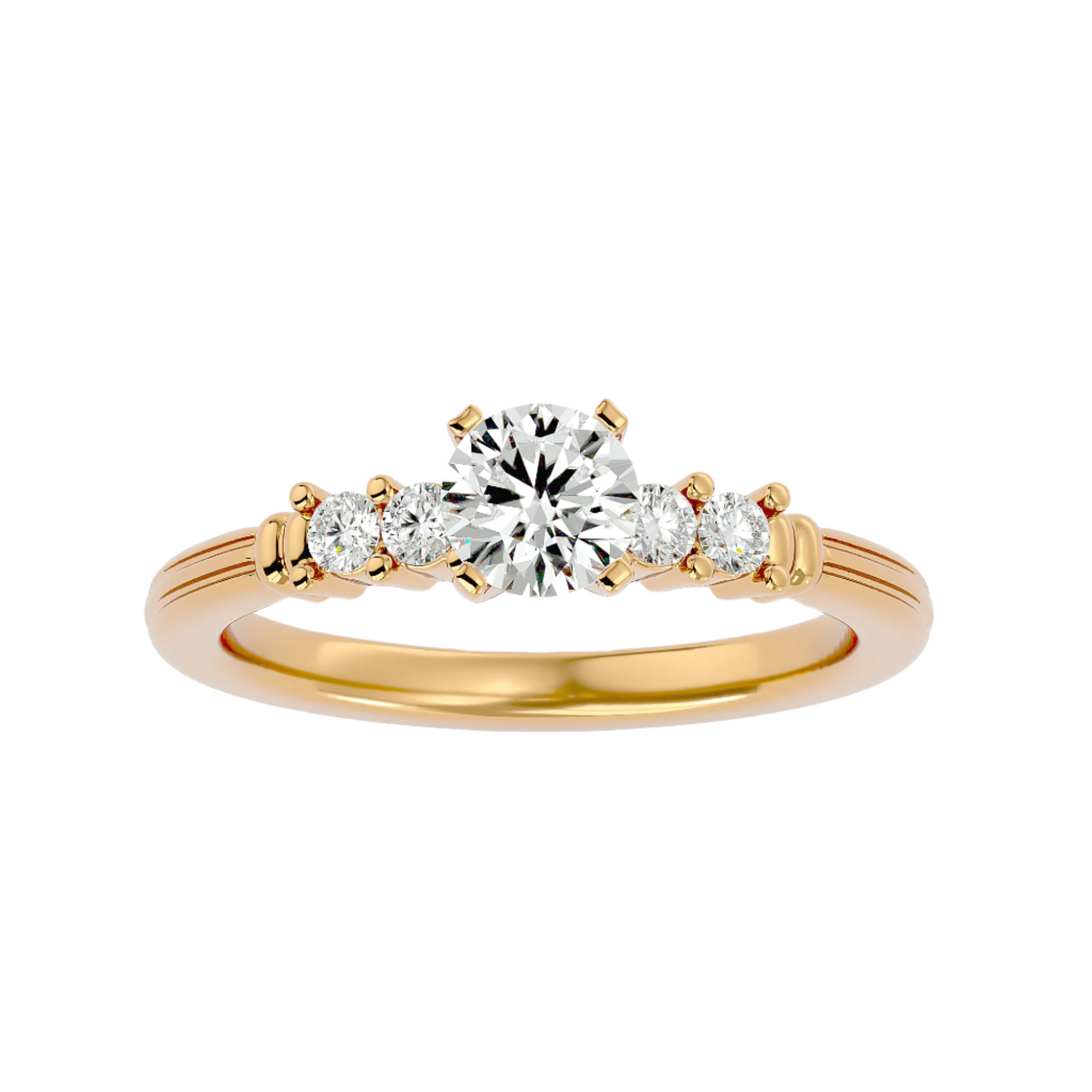 Gabrielle Diamond Solitaire Ring